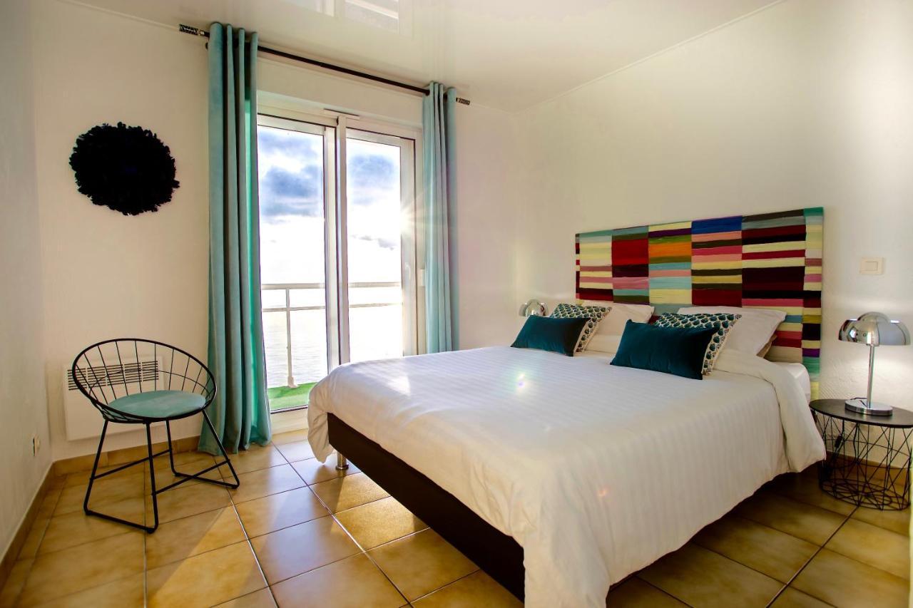 Apartament Vue Exceptionnelle Debut Cap Corse La Pier Noire San-Martino-di-Lota Zewnętrze zdjęcie